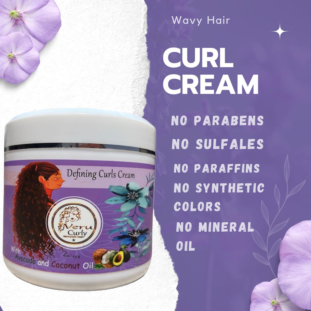 Pump-top VeruCurly bottle suggests easy, mess-free application.
