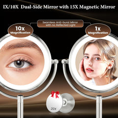 VESAUR 10MP HD imaging close-up reveals skin texture and pores