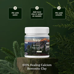 Hair detox clay mask application suggests scalp cleanse and post wash softness.