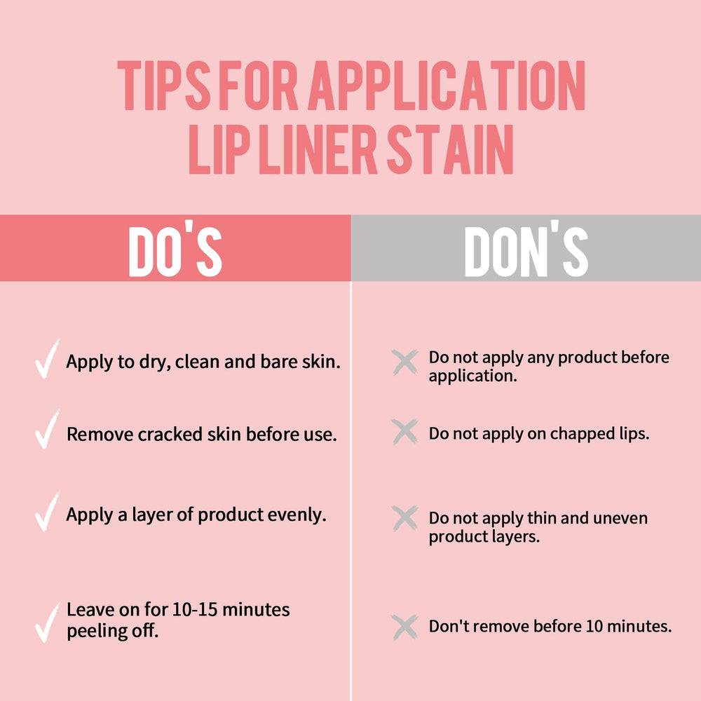 Vevivia Lip Liner Stain offers waterproof, smudge-proof wear.