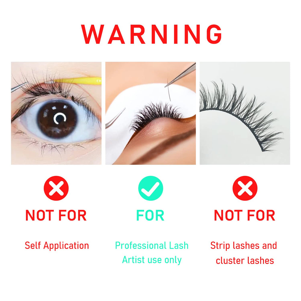 VEYES INC eyelash extension glue in a professional salon scene.