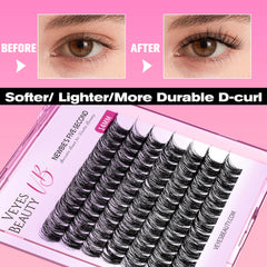 VEYESBEAUTY lash application tools help precise cluster placement