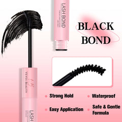 VEYESBEAUTY waterproof formula supports long-lasting cluster lashes