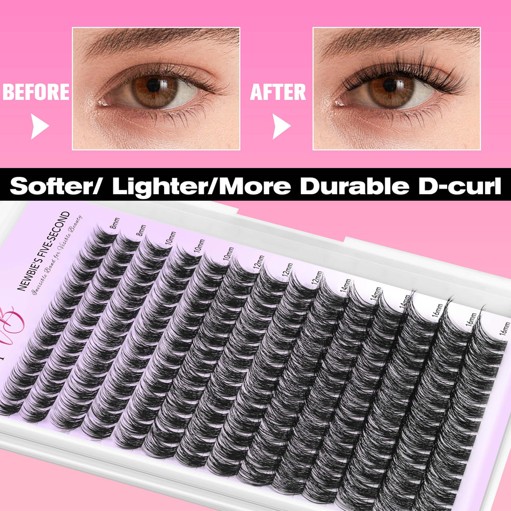 VEYESBEAUTY Soft, lightweight PBT fibers provide comfortable wear.