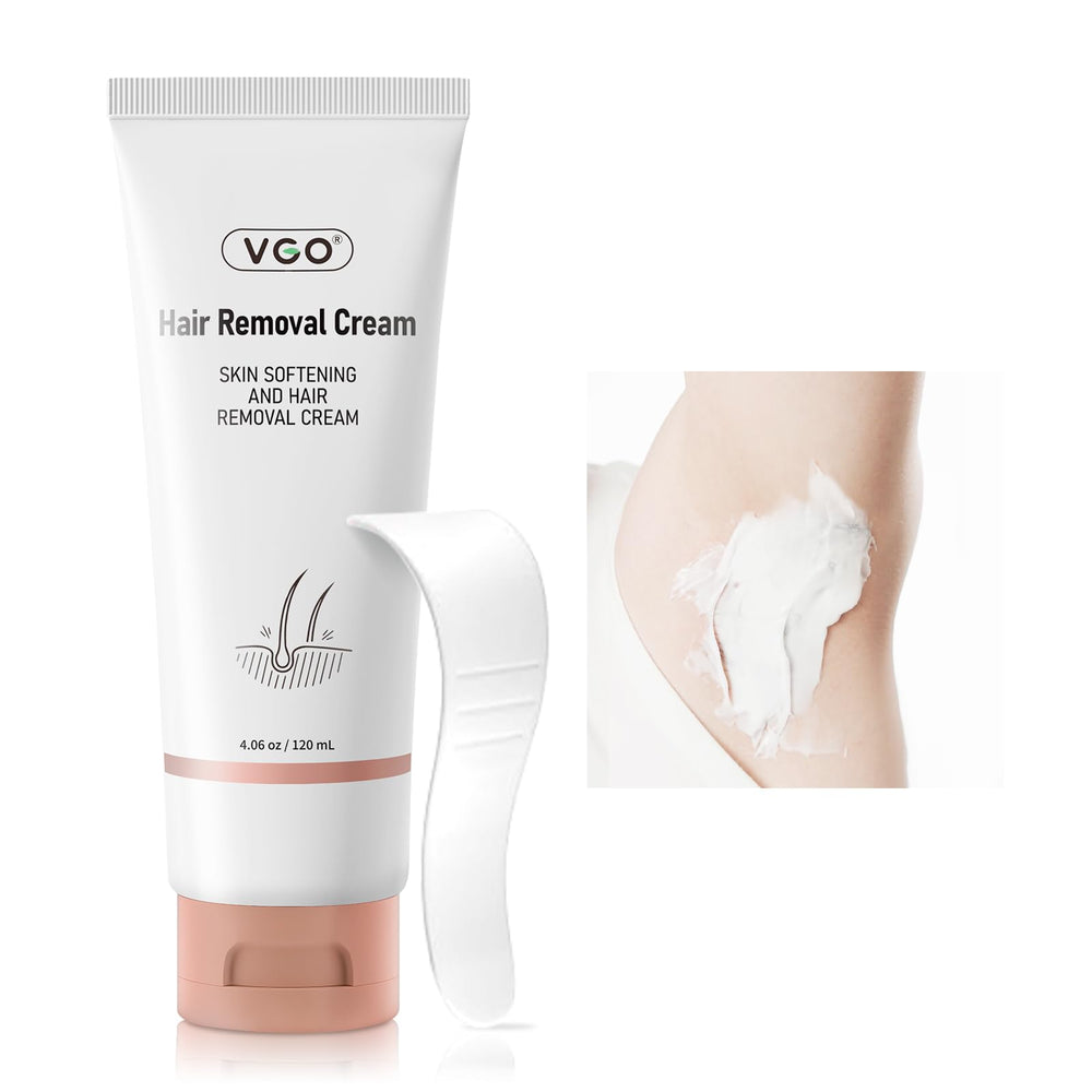VGO Painless Hair Removal Cream bottle for quick, smooth results.