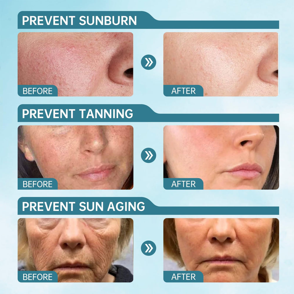 SPF50 protection visual emphasizes strong UVA/UVB guard for outdoor routines.