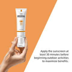 VGO travel-size packaging highlights portable sun protection on the go.