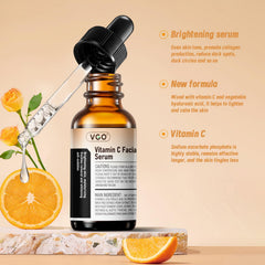 VGO serum bottle close-up highlighting sleek, premium packaging