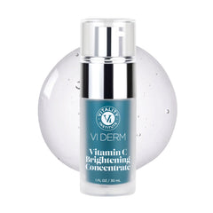 VI Derm Vitamin C Brightening Concentrate bottle for a luminous complexion boost.