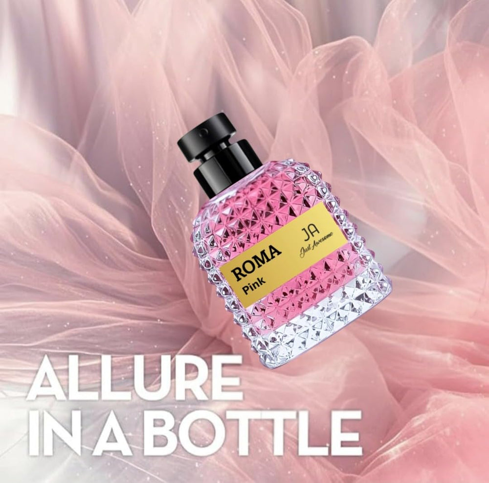 Viaan Krishna ROMA PINK EDP gift box signals a thoughtful fragrance gift option.