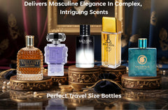 Viaan Krishna Signature Scent mini box showing five fragrances