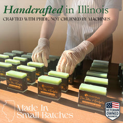 Viatina handmade in USA soap supports local craftsmanship and quality