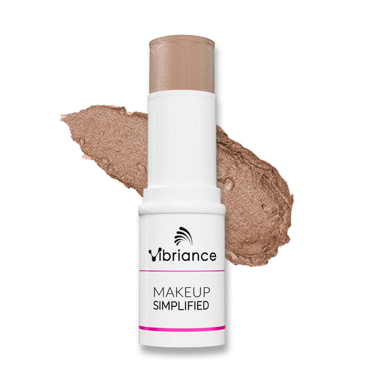 Vibriance Illuminate bottle, showcasing convenient glow for on-the-go use
