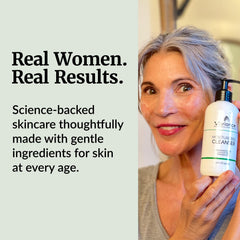 Vibriance Moisturizing Cleanser at the sink inspires a soothing routine.