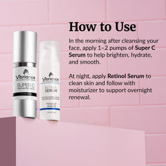 Vibriance Super C Penetrating Serum bottle for brightening daytime hydration.
