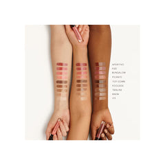 Victoria Beckham High Gloss Lip Gloss swatch on skin reveals even sheen