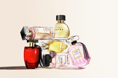 Victoria's Secret Bare EDP store display inviting scent exploration