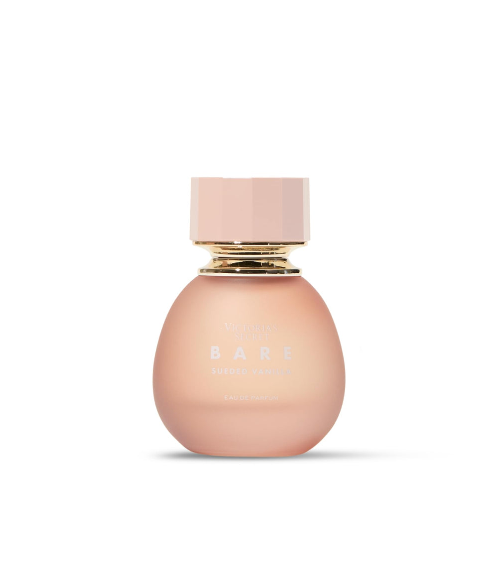 Victoria's Secret Bare Sueded Vanilla bottle front view for everyday luxury.