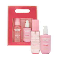 Victoria's Secret Coconut Milk Rose body mist bottle for lasting fragrance