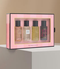 Victoria's Secret fragrance mist peony bottle captures a delicate floral vibe.