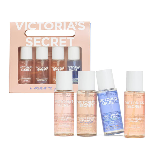 Victoria's Secret mini mist in Blue Jasmine Water Lily for a refreshing daily scent