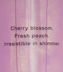 Victoria's Secret Love Spell Shimmer Mist spray application for light everyday fragrance.