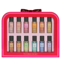 Victoria's Secret Mist Collection travel set cover featuring 12 mini mists for gifting.