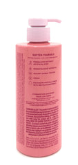 Victoria's Secret Pink Apple lotion pump close-up highlighting skin nourishment and scent