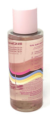 Victoria's Secret PINK Coco Sands mist spray application on wrist for quick refresh.