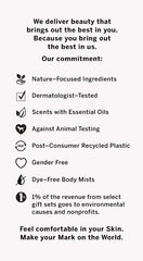 Bottle uses 75% post-consumer recycled plastic for sustainability