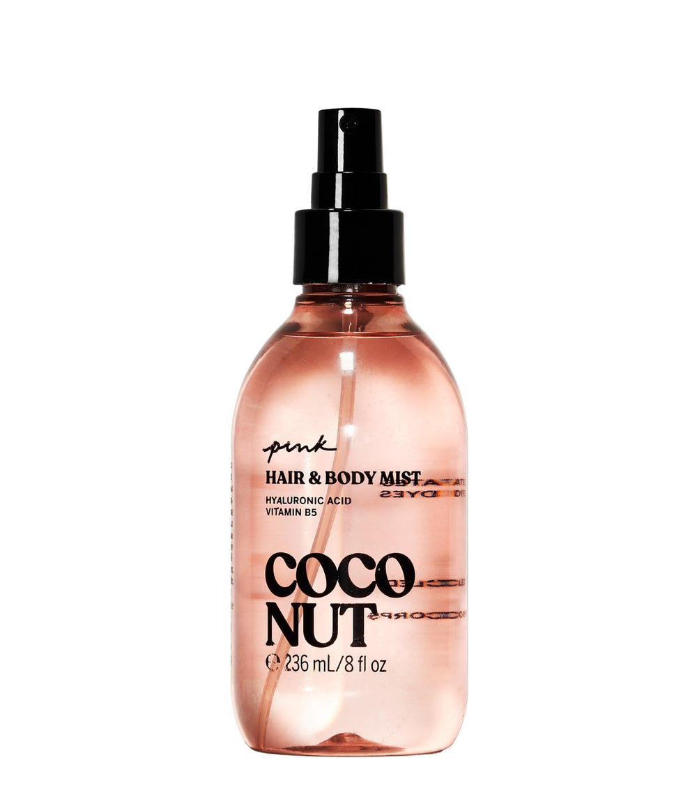 Victoria's Secret PINK Coconut Mist bottle front view for daily hydration