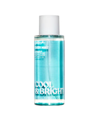 Victoria's Secret Pink Cool and Bright Body Mist bottle with bright packaging for daily refreshment.