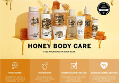 Victoria's Secret Pink Honey spray application; soft, warm aroma ideal for casual wear.