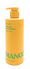 Victoria's Secret Pink Mango Cooling Body Lotion bottle with pump for daily refreshment.