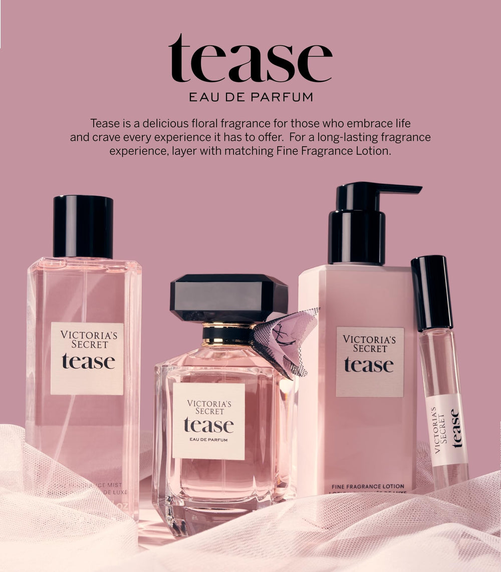 Victoria's Secret Tease duo packaging, compact travel set.