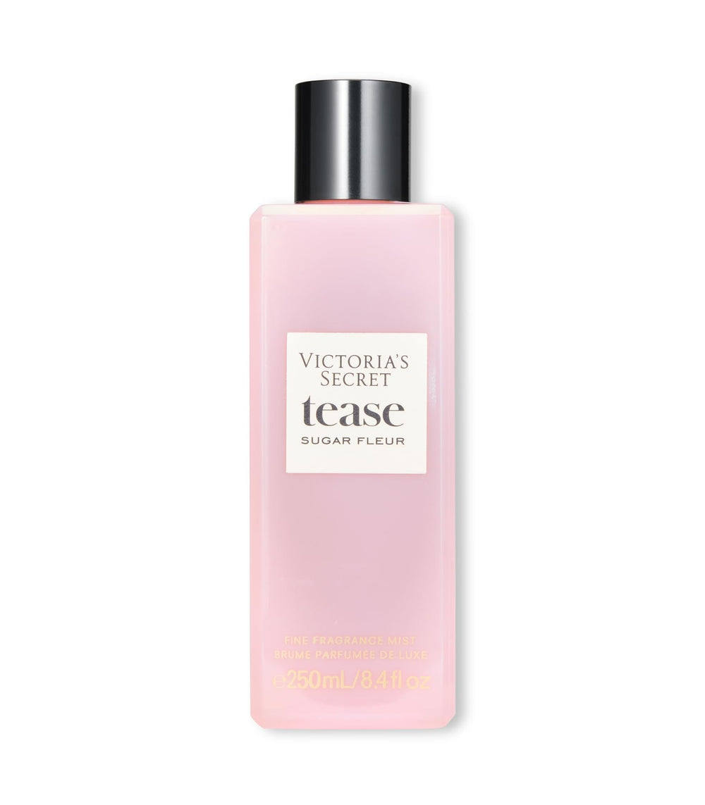 Victoria's Secret Tease Sugar Fleur bottle—front view—highlights fresh apple and floral gourmand notes.
