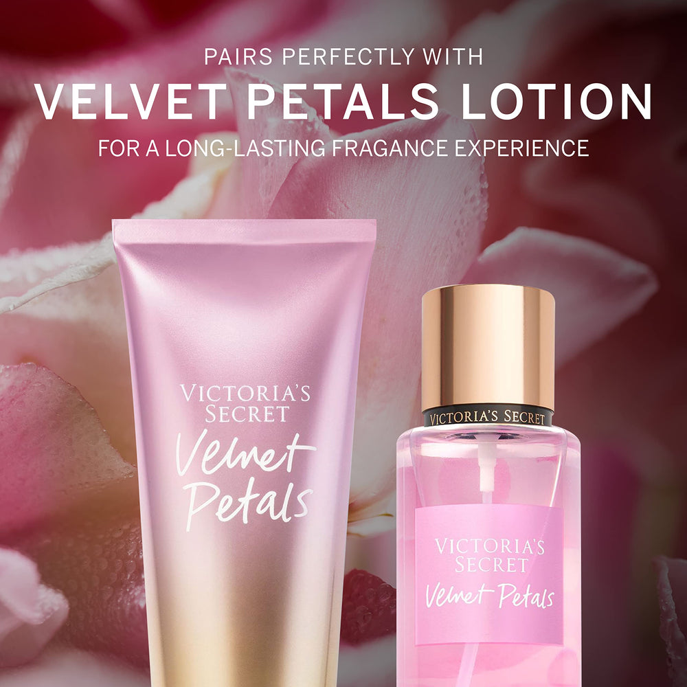 Victoria's Secret Velvet Petals mist diffuses evenly for balance.