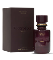 Victoria's Secret Very Sexy Night bottle front, previewing the fragrance for date nights.