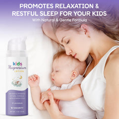 Vigority Magnesium Lotion lavender-oil emphasizes soothing aroma for evening routines.