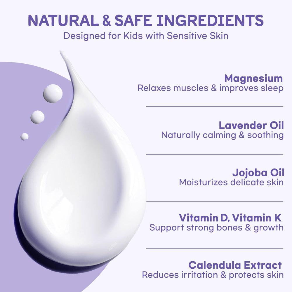 Vigority Magnesium Lotion shea-butter delivers deep moisturization during nightly use.