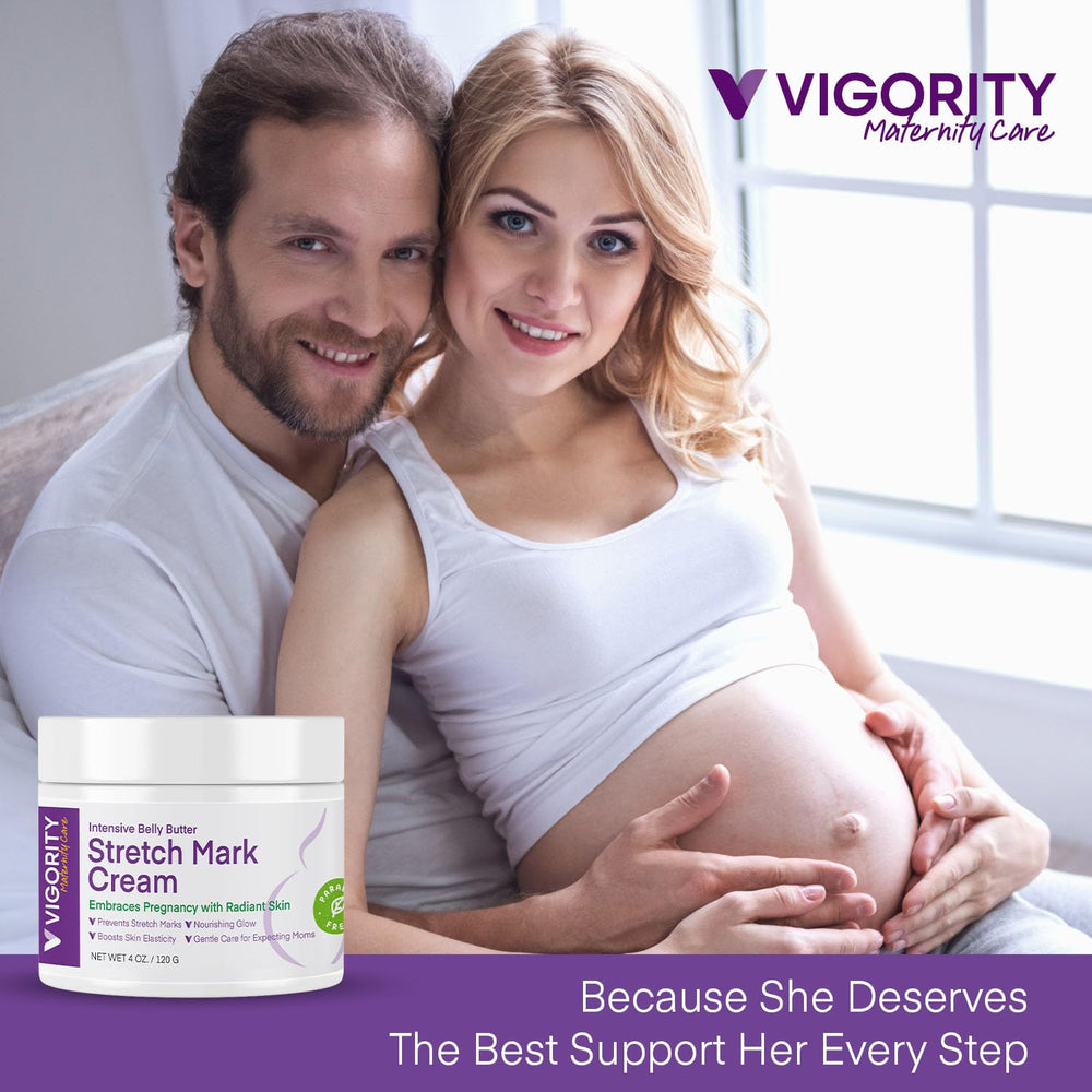 Vigority Stretch Mark Cream natural ingredients emphasize safe pregnancy care