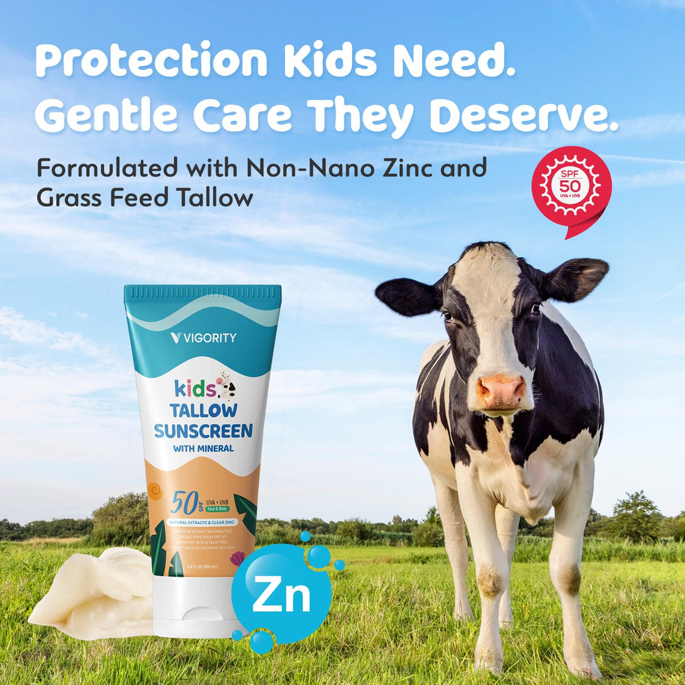 Vigority water-resistant sunscreen for playtime, lasts through splashes