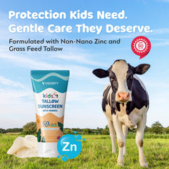 Vigority water-resistant sunscreen for playtime, lasts through splashes