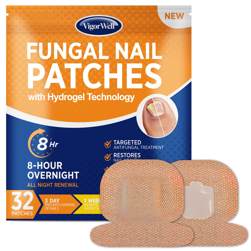 VigorWell toenail fungus patch 32 patches for targeted overnight repair