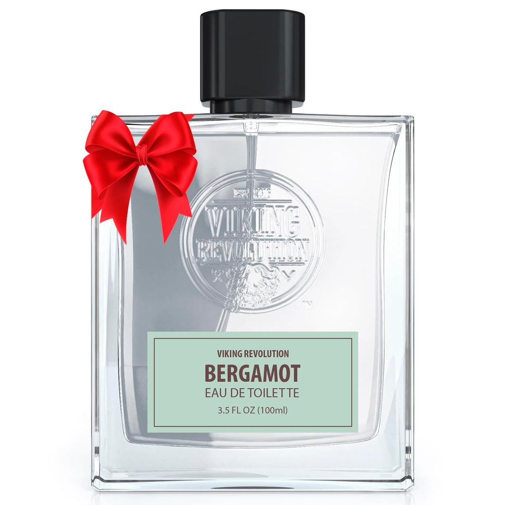 Viking Revolution bergamot bottle on shelf for everyday wear