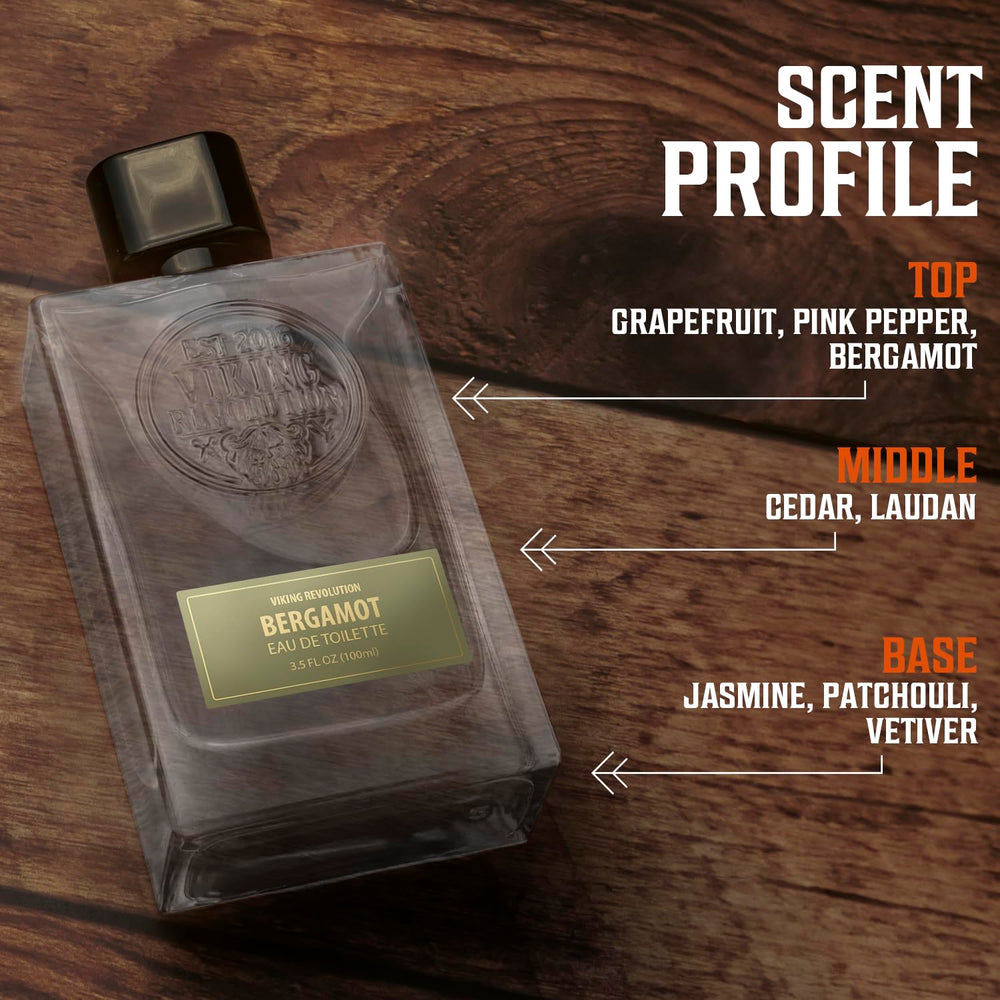 Viking Revolution jasmine and patchouli deepen the fragrance depth