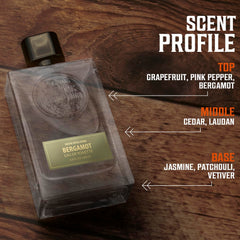 Viking Revolution jasmine and patchouli deepen the fragrance depth