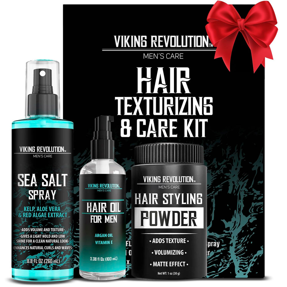 Viking Revolution Sea Salt Spray bottle for natural waves and subtle texture.
