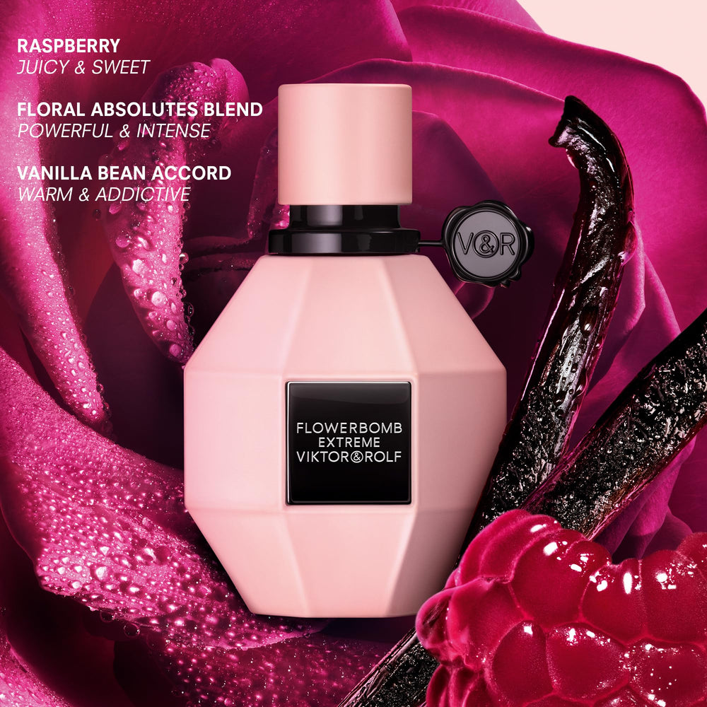 Viktor&Rolf Flowerbomb EDP mini bottle, travel-ready size for testing on the go