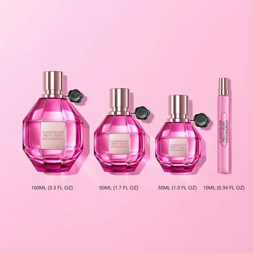 Viktor&Rolf spray action releasing a delicate mist for daily wear.